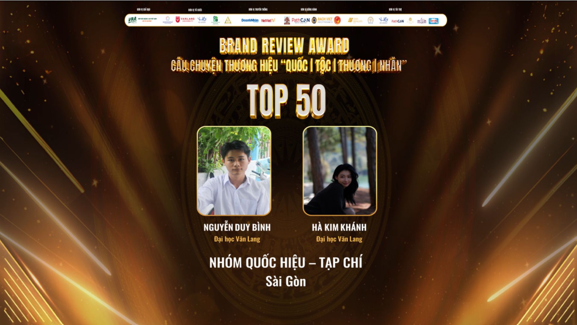 Top 50 Giải thưởng Brand Review Award 2024 - Tạp chí Review Sài Gòn