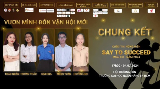 Học viện Thương hiệu Kim cương - thành viên Tập đoàn Hành trình Kim cương đồng hành cùng Trường ĐH Ngân hàng TP.HCM giúp giới trẻ tri thức "cất tiếng nói"